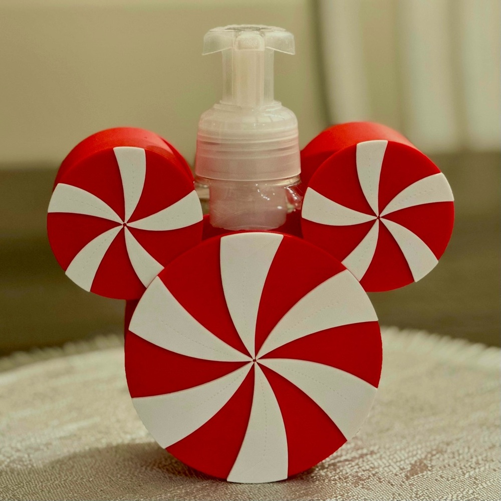 Disney Mickey Mouse Peppermint Soap Sleeve for Bath & Body Works Bottles
